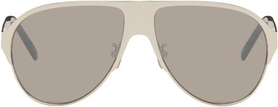 Givenchy Givenchy Silver 'GIVENCHY Bold' Sunglasses