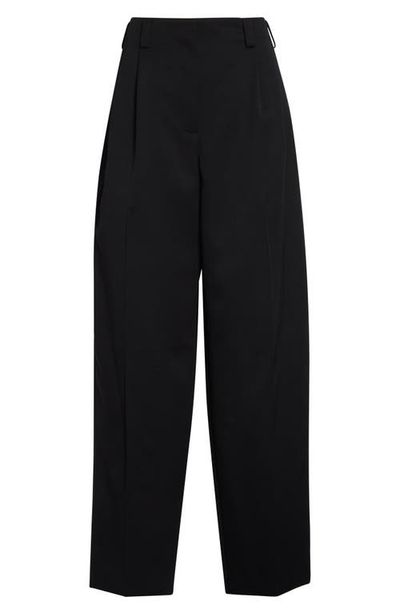 Givenchy Givenchy Slashed Double Pleat Wool Grain de Poudre Pants