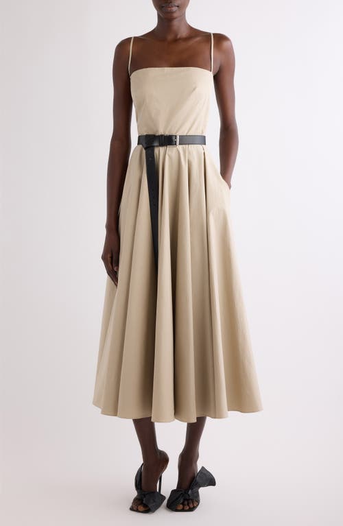 Givenchy Givenchy Sliced Cotton Poplin Dress