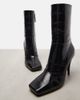Givenchy Givenchy Sliced Square 95 leather ankle boots - 5