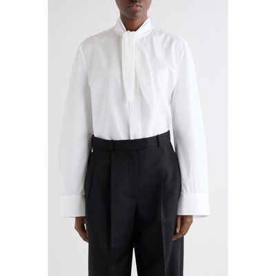 Givenchy Givenchy Small Bow Button-Up Shirt