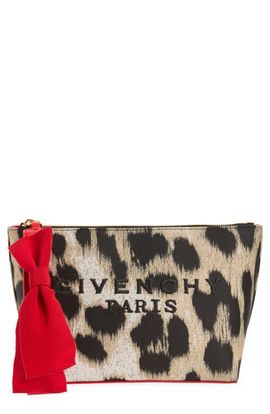 Givenchy Givenchy Small Logo Zip Pouch
