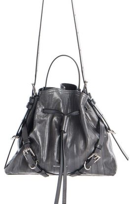 Givenchy Givenchy Small Voyou Eel Skin Bucket Bag
