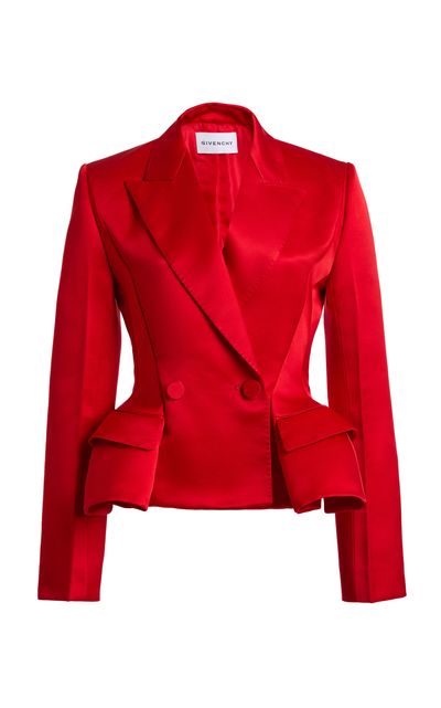Givenchy Givenchy Tailored Silk Jacket
