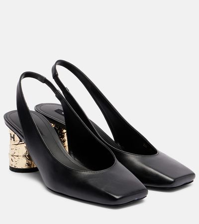 Givenchy Givenchy Tape 65 leather slingback pumps
