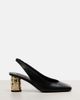 Givenchy Givenchy Tape 65 leather slingback pumps - 4