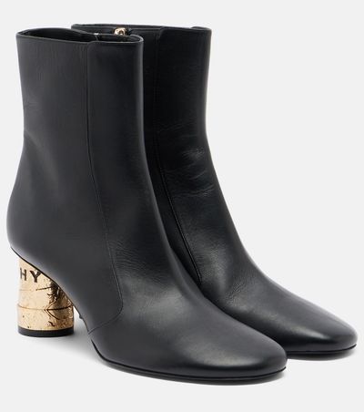 Givenchy Givenchy Tape leather ankle boots