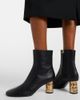 Givenchy Givenchy Tape leather ankle boots - 2