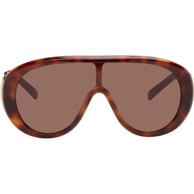 Givenchy Givenchy Tortoiseshell Curve Sunglasses
