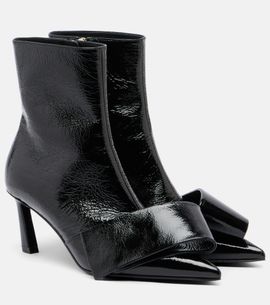 Givenchy Givenchy Twisted Ribbon leather ankle boots
