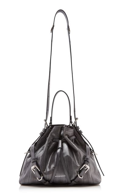 Givenchy Givenchy Voyou Small Fish Skin Leather Bucket Bag