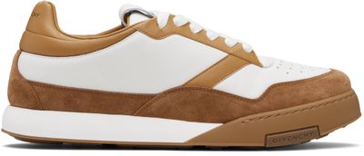 Givenchy Givenchy White & Tan Yard Sneakers