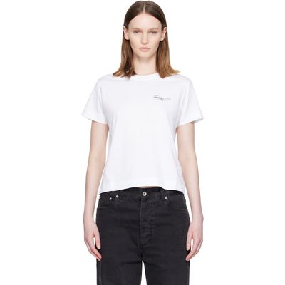 Givenchy Givenchy White Fitted T-shirt