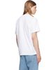 Givenchy Givenchy White 'Givenchy Paris' Grosgrain T-shirt - 3