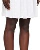 Givenchy Givenchy White Pleated Monogram 72 Jacquard Miniskirt - 2