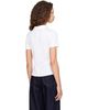 Givenchy Givenchy White Poplin Collar T-shirt - 3