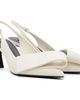 Givenchy Givenchy White Twisted Ribbon Slingback Heels - 4