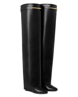 Givenchy Givenchy Women's Leather Over-the-Knee Boots