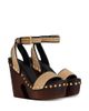 Givenchy Givenchy Women's Studded Platform Wedge Sandals - 1