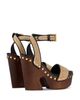 Givenchy Givenchy Women's Studded Platform Wedge Sandals - 3