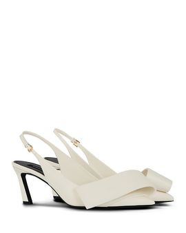 Givenchy Givenchy Women's Twisted Ribbon 65 Slingback Pumps