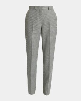 Givenchy Houndstooth Slim-Leg Cigarette Pants