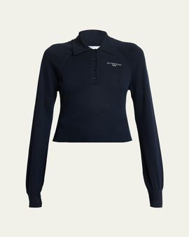 Givenchy Long Sleeve Polo Shirt