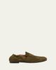 Givenchy Men's Suede Elasticized Loafers - 1