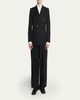 Givenchy Men's Wool Gabardine Double-Breasted Jacket - 2