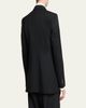 Givenchy Men's Wool Gabardine Double-Breasted Jacket - 3