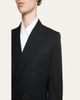 Givenchy Men's Wool Gabardine Double-Breasted Jacket - 5