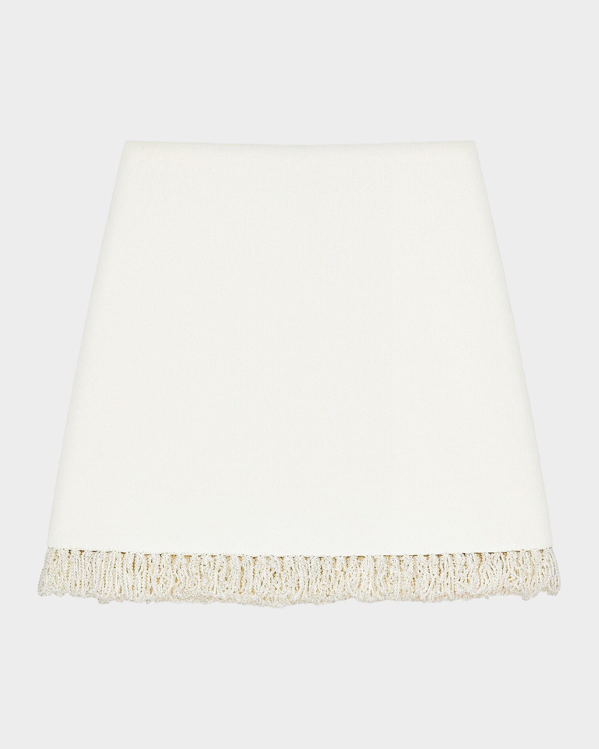Givenchy Pearl-Embroidered Mini Skirt