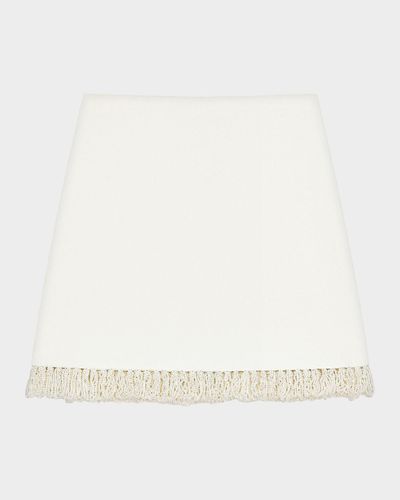 Givenchy Pearl-Embroidered Mini Skirt