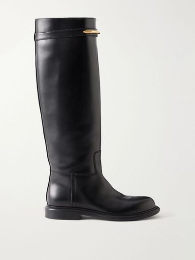 GIVENCHY Pinch leather knee boots