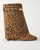 GIVENCHY Shark animal-print calf hair ankle boots - 1