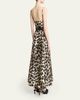 Givenchy Sleeveless Animal-Print Gown - 3