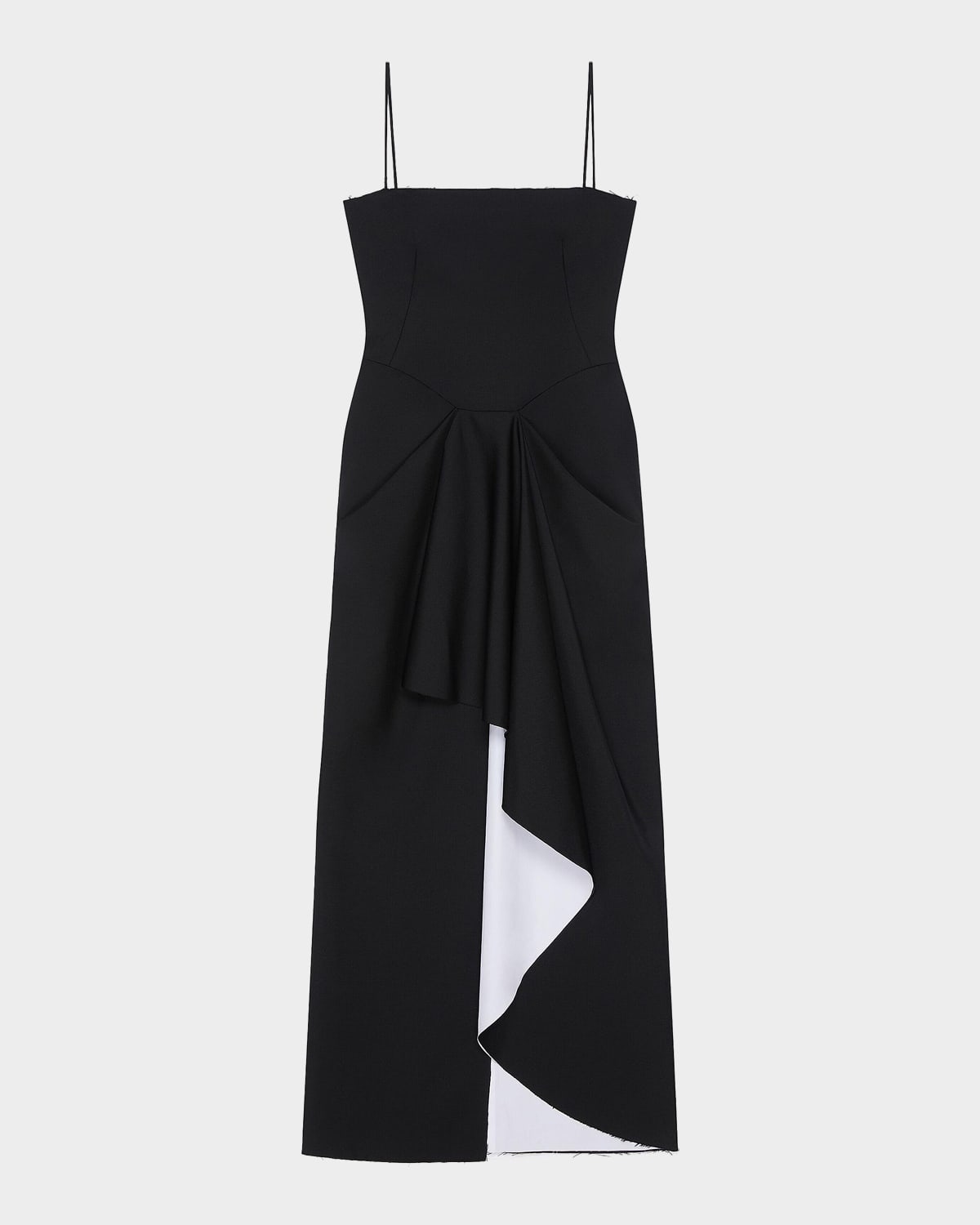 Givenchy Sliced Wrapped Maxi Dress