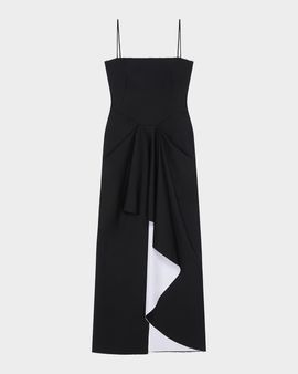 Givenchy Sliced Wrapped Maxi Dress