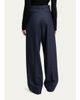 Givenchy Striped Pleated Wool-Cashmere Pants - 3