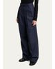 Givenchy Striped Pleated Wool-Cashmere Pants - 4