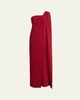 Givenchy Twisted One-Shoulder Cape Gown - 1