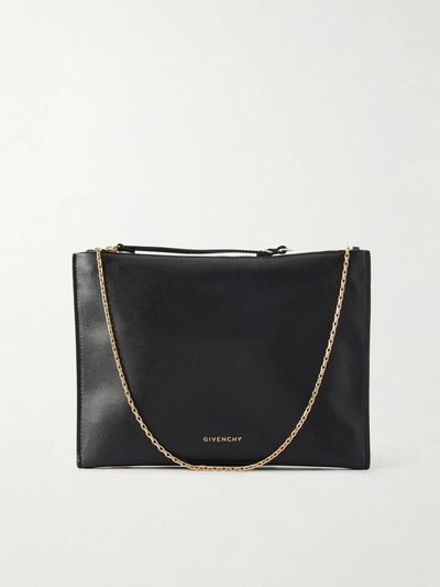 GIVENCHY Voyou leather clutch