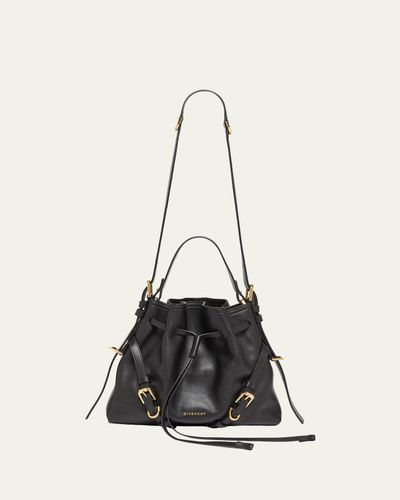 Givenchy Voyou Small Buckle Shoulder Bag in Leather