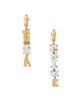 Givenchy Women's Asymmetric Earrings in Metal - 4