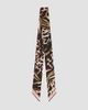 Givenchy Women's Bandeau in Silk with Abstract Animal Print - 1