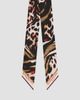 Givenchy Women's Bandeau in Silk with Abstract Animal Print - 2
