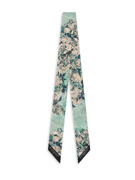 Givenchy Women's Bandeau in Silk with Roses Print