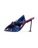 Givenchy Women's Boudoir Heeled Mules in Jacquard with Floral Print - 4
