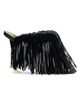 Givenchy Women's Boudoir Heeled Mules in Patent Leather with Fringes - 1