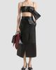Givenchy Women's Bra Top in Leather with Bow - 2